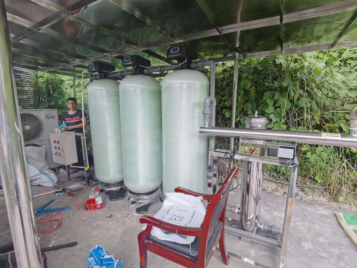 贵州8吨/时净化水设备，贵州井水地下水过滤设备